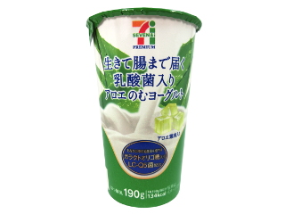 セブンプレミアム 生きて腸まで届く乳酸菌入り アロエ のむプレーンヨーグルト