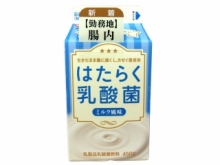 日清ヨーク はたらく乳酸菌 ミルク風味